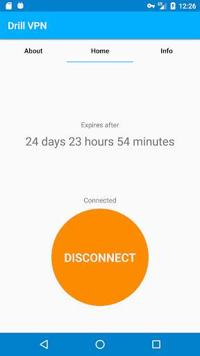 Drill VPN screenshot 2
