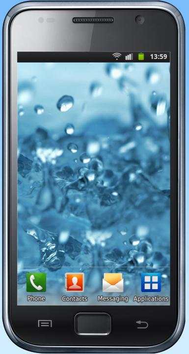 Water drops live wallpaper screenshot 6