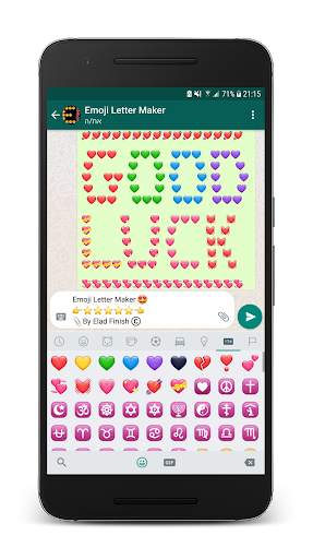 Emoji Letter Maker screenshot 4