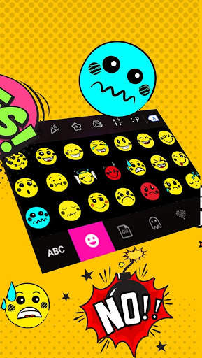 Pop Style Words Emoji Stickers - Add to Chats App screenshot 3
