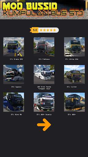 Mod Bussid Kumpulan Bus STJ screenshot 4
