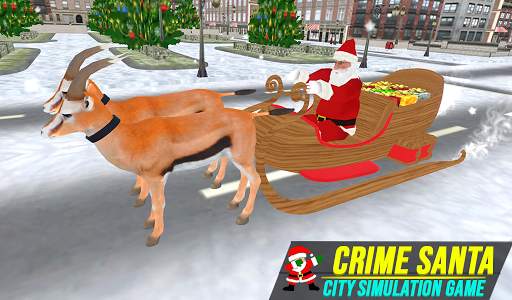 Santa Claus Rope hero Crime City Action Game screenshot 9