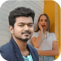 Photo With Vijay Thalapathy - Vijay Photo Editor logo