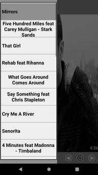 Justin Timberlake Best Music(Offline) & Ringstones screenshot 2