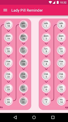 Lady Pill Reminder screenshot 2