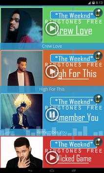 The Weeknd - Ringtones Free screenshot 1
