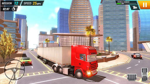 City Truck Driving Simulator Free screenshot 8
