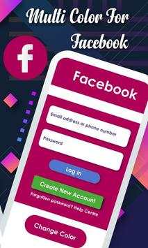 Multi Color For Facebook 2020 screenshot 3