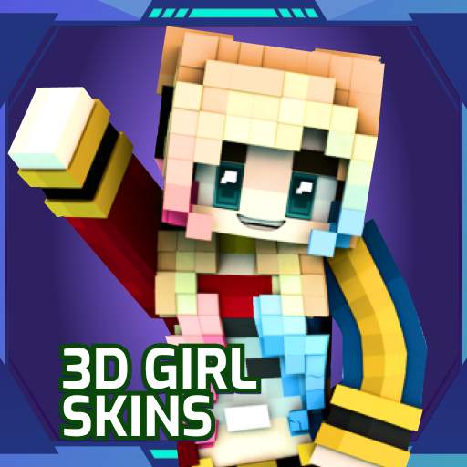 3D Girl Skins for Minecraft 3.0
