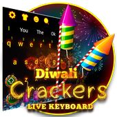 Live Diwali Crackers Keyboard Theme आइकन