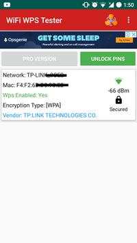 WiFi WPS Tester screenshot 1