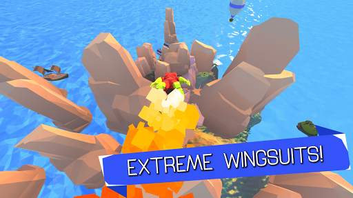 Wingsuit Kings - Skydiving multiplayer flying game скриншот 7