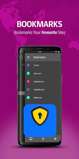 mimontok: Private browser with vpn free screenshot 3
