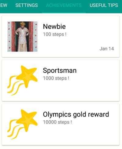 My Daily Steps Counter - Pedometer screenshot 3