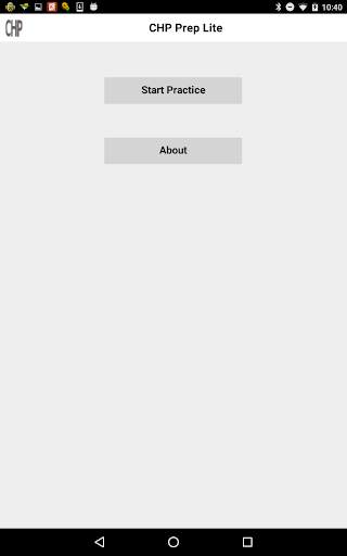 CHP Prep Lite screenshot 1