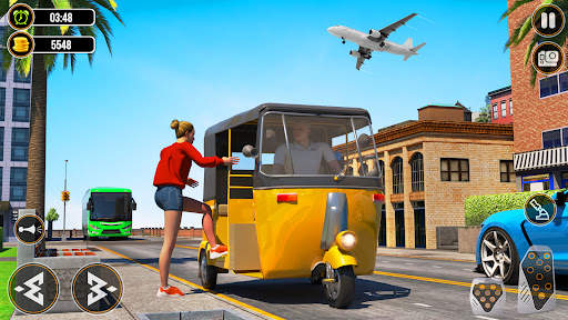 Tuk Tuk Auto 인력거 3D 게임 screenshot 3