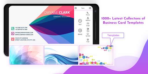 Digital Business Card Maker screenshot 2