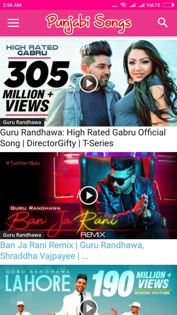 Punjabi Song Video HD screenshot 5