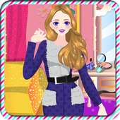 Girl fashion games logo