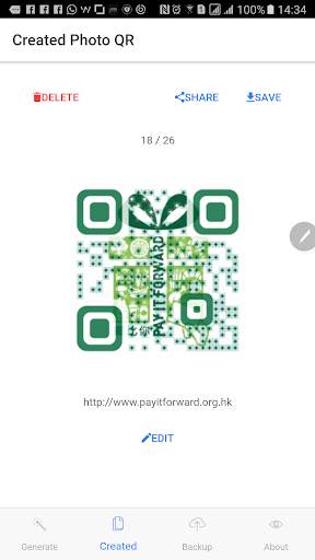 Photo QR Code Generator Reader screenshot 6