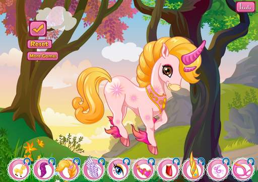 My Unicorn Rainbow - Pony Creator, Games For Girls screenshot 4