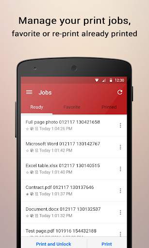 MyQ Mobile Printing screenshot 2