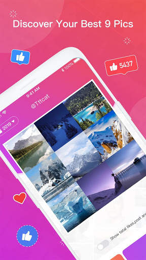 Get Top 9 for Instagram Likes screenshot 2