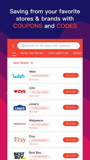 ShopSave Cashback Shopping app screenshot 3