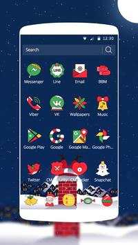 2018 Christmas Snow Theme screenshot 2