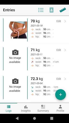 The Ultimate Weight Tracker screenshot 4