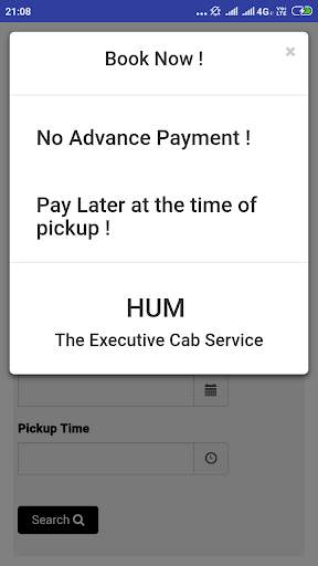 Hum Cab screenshot 1