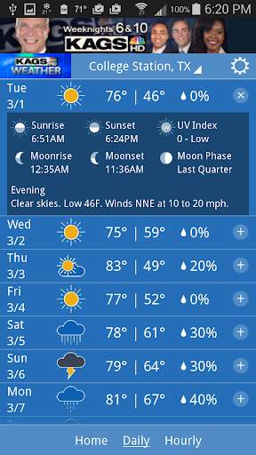 KAGS HD Weather screenshot 2