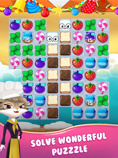 Cake Crush Link Match 3 Puzzle Game screenshot 8