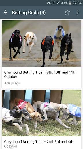 Dog Racing News screenshot 1