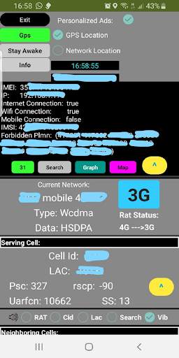 NoGa Cell 2G 3G 4G screenshot 1