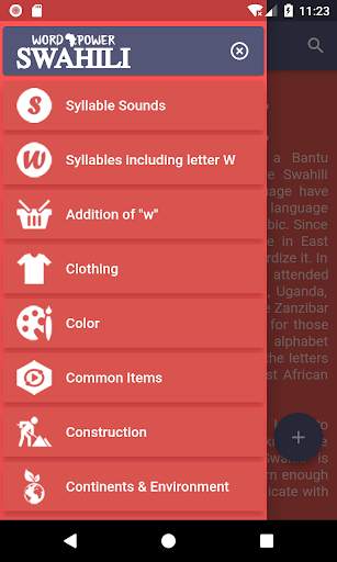Word Power Swahili Free screenshot 4
