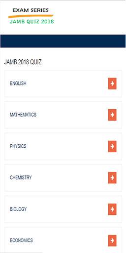 JAMB CBT PRACTICE QUIZ  2021 O screenshot 1