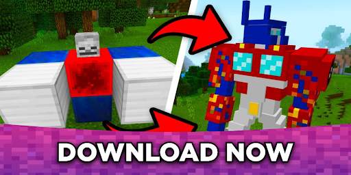 Robots Superheroes mods for Minecraft PE screenshot 3