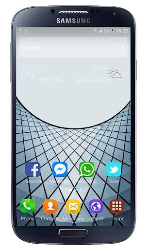 Launcher Theme for Galaxy S20 FE screenshot 1