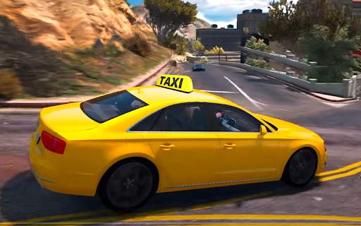 Taxi Driving Games: Car Simulation screenshot 2