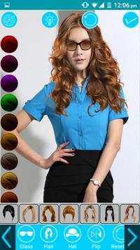 Girls Fashion Funny Face Effects maker Makeup App screenshot 3