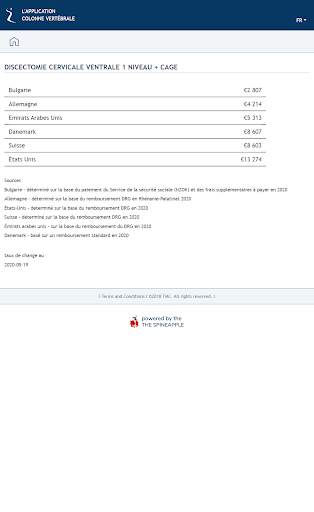 L'APPLICATION COLONNE VERTÉBRALE screenshot 4