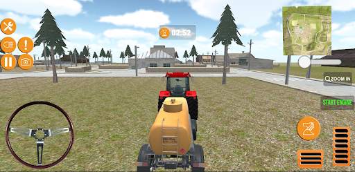 Tractor Driving Simulator 3d screenshot 1