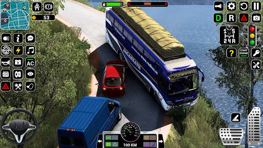 Euro Bus Driving Coach Bus screenshot 4