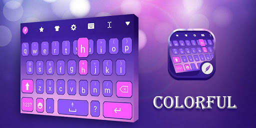 Colorful Keyboard Theme स्क्रीनशॉट 5