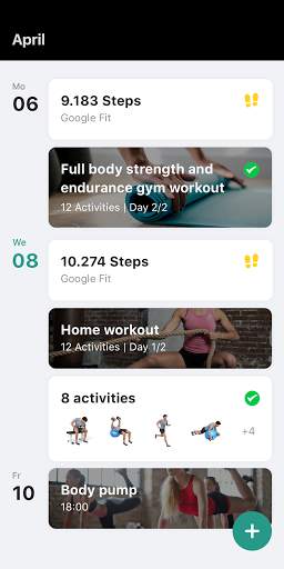 De Vitaal trainer app screenshot 2