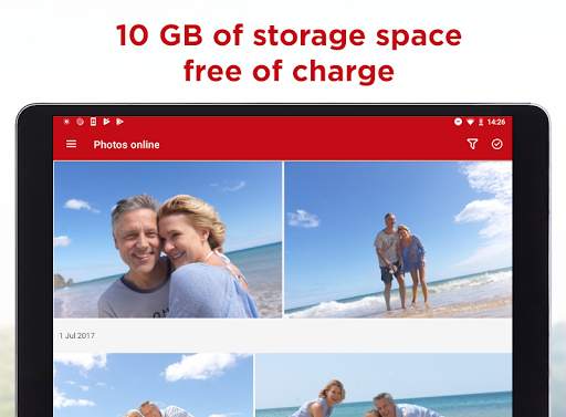 CEWE myPhotos, the photo cloud screenshot 1