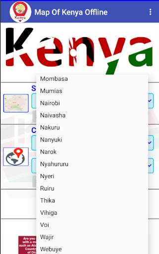 Map Of Kenya Offline screenshot 3