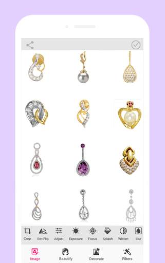 Jewellery Photo Editor 8 تصوير الشاشة