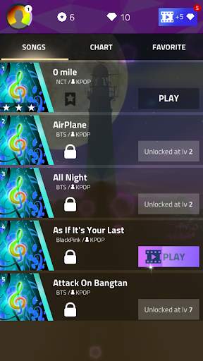KPOP Magic Tiles Vocal-Piano Tiles Music Game screenshot 1